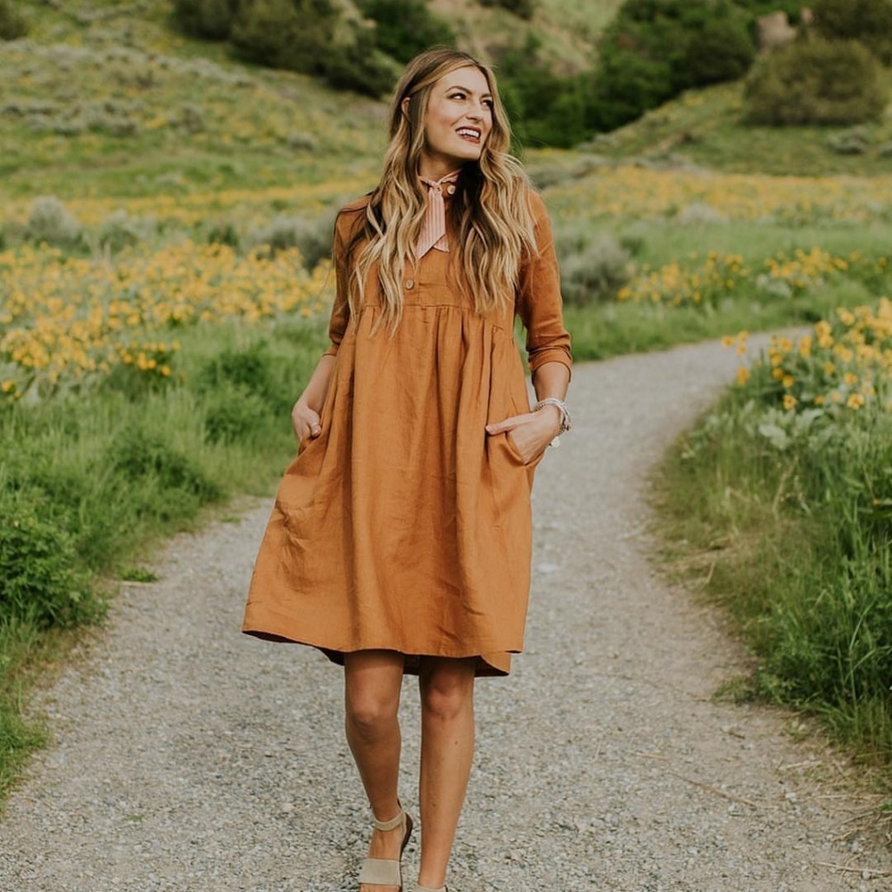 Roolee collar dress
